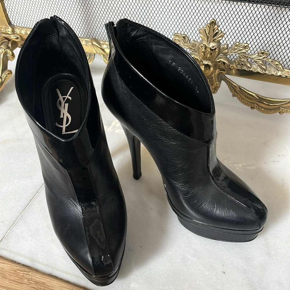 YSL platform bootie. - Picture 10 of 12